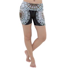 Dome Glass Architecture Glass Dome Lightweight Velour Yoga Shorts