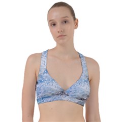 Coast Beach Shell Conch Water Sweetheart Sports Bra by Wegoenart