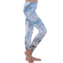 Coast Beach Shell Conch Water Kids  Lightweight Velour Classic Yoga Leggings View3