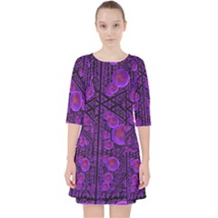 Spheres Combs Structure Regulation Pocket Dress by Wegoenart