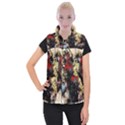 Ara Bird Parrot Animal Art Women s Button Up Vest View1