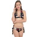 Ara Bird Parrot Animal Art Tie It Up Bikini Set View1