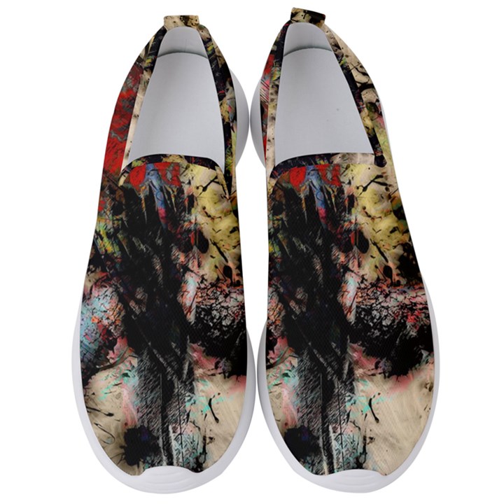 Ara Bird Parrot Animal Art Men s Slip On Sneakers