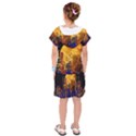 Skyline Frankfurt Abstract Moon Kids  Drop Waist Dress View2