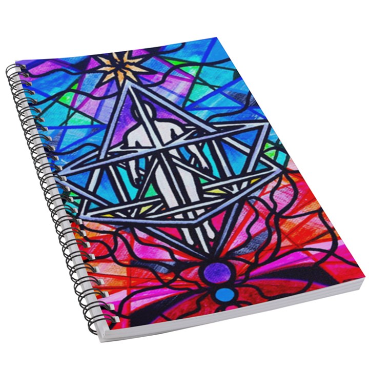 Merkabah - 5.5  x 8.5  Notebook New