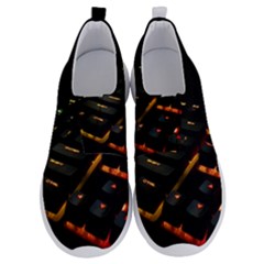 Keyboard Led Technology No Lace Lightweight Shoes