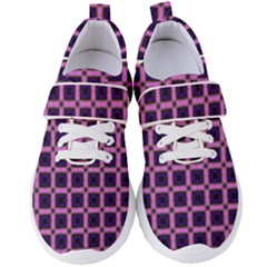 Seamless Texture Pattern Tile Women s Velcro Strap Shoes