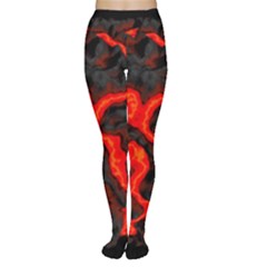 Lava Planet Space Universe Fire Tights by Wegoenart