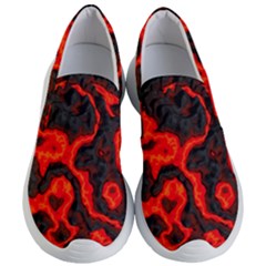 Lava Planet Space Universe Fire Women s Lightweight Slip Ons by Wegoenart