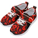 Lava Planet Space Universe Fire Kid s Velcro Strap Shoes View2