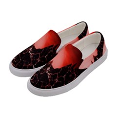 Sci Fi Red Fantasy Futuristic Women s Canvas Slip Ons by Wegoenart