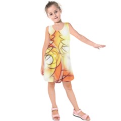 Tree Atmosphere Advent Kids  Sleeveless Dress