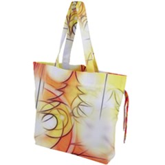 Tree Atmosphere Advent Drawstring Tote Bag