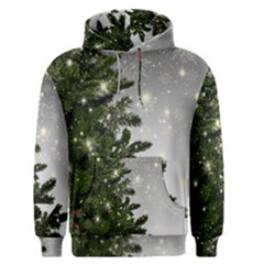 Christmas Fir Tree Mockup Star Men s Pullover Hoodie by Wegoenart