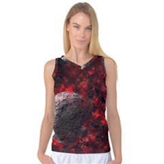 Planet Explode Space Universe Women s Basketball Tank Top