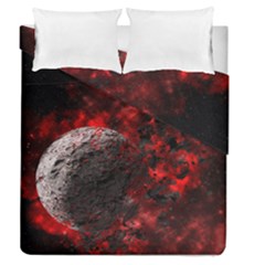 Planet Explode Space Universe Duvet Cover Double Side (queen Size) by Wegoenart