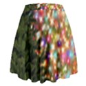 Christmas Tree Fir Tree Star High Waist Skirt View2