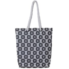 Decorative Ornamental Abstract Full Print Rope Handle Tote (small) by Wegoenart