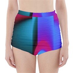 Abstract Art Abstract Background High-waisted Bikini Bottoms by Wegoenart