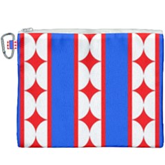 Stars Stripes July 4th Flag Blue Canvas Cosmetic Bag (xxxl) by Wegoenart