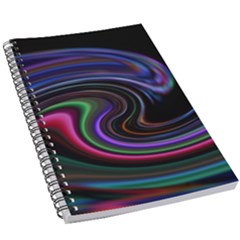 Art Abstract Colorful Abstract 5 5  X 8 5  Notebook New