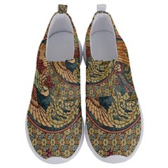 Wings Feathers Cubism Mosaic No Lace Lightweight Shoes