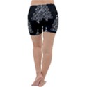 Christmas Tree Modern Background Lightweight Velour Yoga Shorts View4