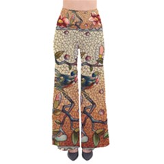 Flower Cubism Mosaic Vintage So Vintage Palazzo Pants by Wegoenart