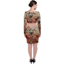 Flower Cubism Mosaic Vintage Top and Skirt Sets View2