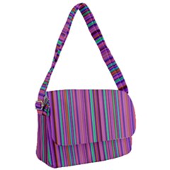 Stripes Wallpaper Texture Courier Bag