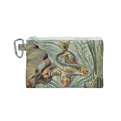 Fish Underwater Cubism Mosaic Canvas Cosmetic Bag (small) by Wegoenart