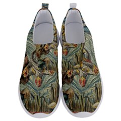 Fish Underwater Cubism Mosaic No Lace Lightweight Shoes by Wegoenart