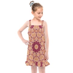 Abstract Art Abstract Background Kids  Overall Dress