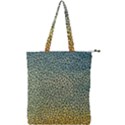 Background Cubism Mosaic Vintage Double Zip Up Tote Bag View1