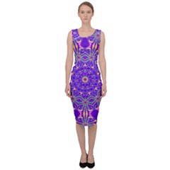 Art Abstract Background Sleeveless Pencil Dress