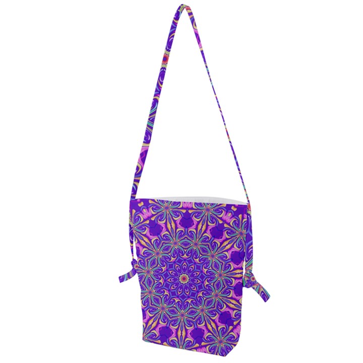 Art Abstract Background Folding Shoulder Bag