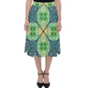 Flower Design Design Artistic Classic Midi Skirt View1