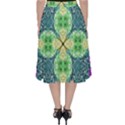 Flower Design Design Artistic Classic Midi Skirt View2