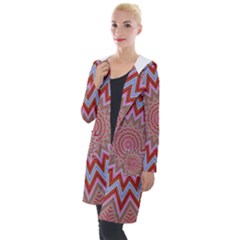 Abstract Art Abstract Background Hooded Pocket Cardigan by Wegoenart