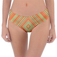 Geometric Art Abstract Background Reversible Classic Bikini Bottoms by Wegoenart