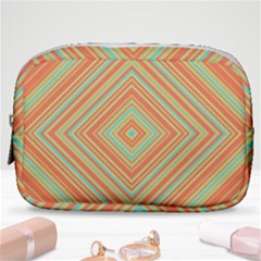 Geometric Art Abstract Background Make Up Pouch (small)