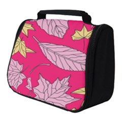 Autumn Dried Leaves Dry Nature Full Print Travel Pouch (small)