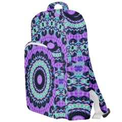 Abstract Art Background Double Compartment Backpack