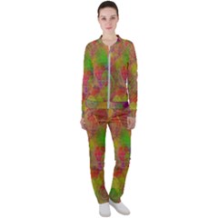 Easter Egg Colorful Texture Casual Jacket And Pants Set by Wegoenart