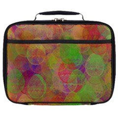 Easter Egg Colorful Texture Full Print Lunch Bag by Wegoenart