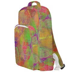 Easter Egg Colorful Texture Double Compartment Backpack