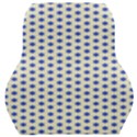 Star Background Backdrop Blue Car Seat Back Cushion  View1