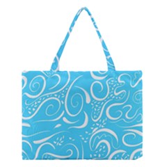 Scribble Reason Design Pattern Medium Tote Bag by Wegoenart