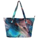 Background Art Abstract Watercolor Full Print Shoulder Bag View1