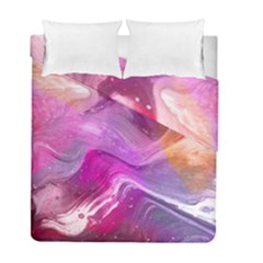 Background Art Abstract Watercolor Duvet Cover Double Side (full/ Double Size) by Wegoenart